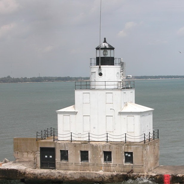 Old lighthouse refurbished in Wisconsin, USA