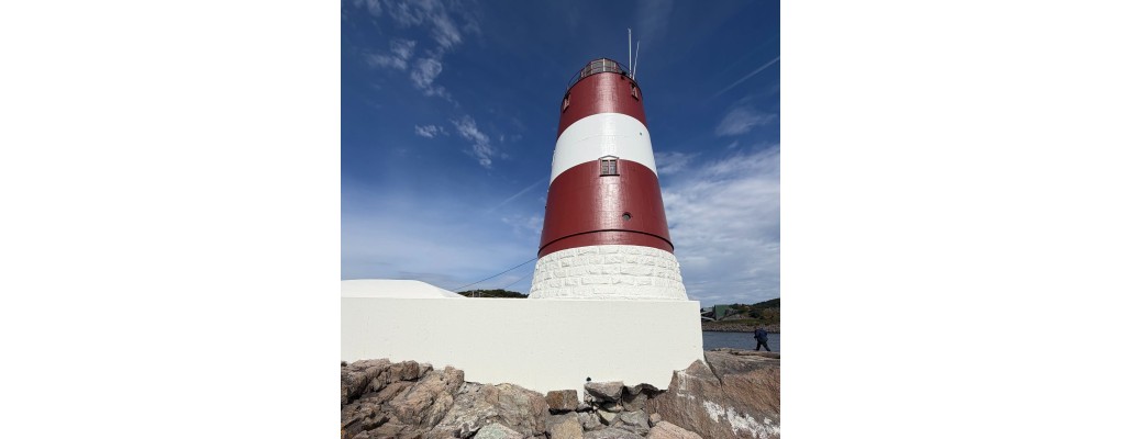 A Norwegian lighthouse renovated with RD-Elastoflex